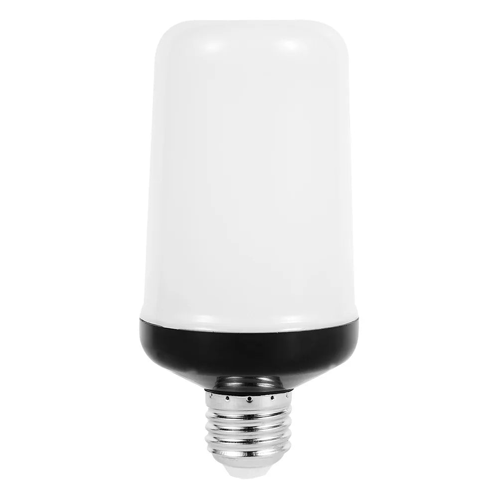 Shopdroplo LED Flame Light Bulb – 4 Modes Flickering Fire Effect for Party, KTV, Garden & Home Decor (E27/B22 Base)