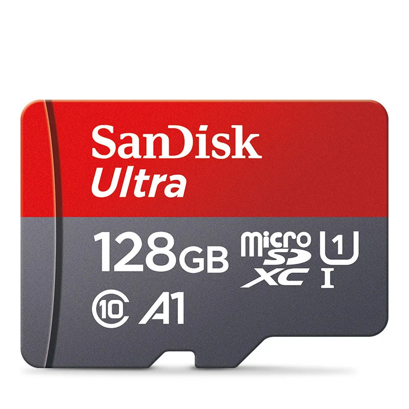 Shopdroplo Original SanDisk Micro SD Card – 32GB/64GB/128GB/256GB TF Memory Card UHS-1 Class 10 for Phone, Camera & PC