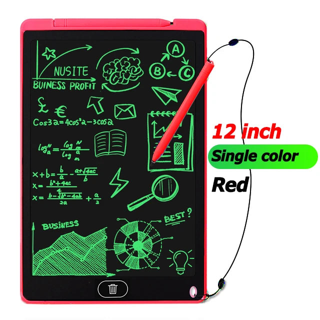 Shopdroplo 12-Inch LCD Writing Tablet – Digital Drawing & Handwriting Pad for Kids and Adults