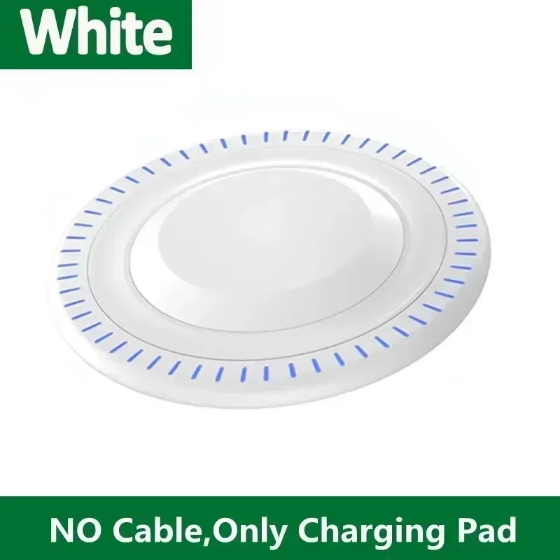 Shopdroplo™ 100W Fast Wireless Charging Pad – Slim Charger for iPhone, Samsung, Xiaomi & More