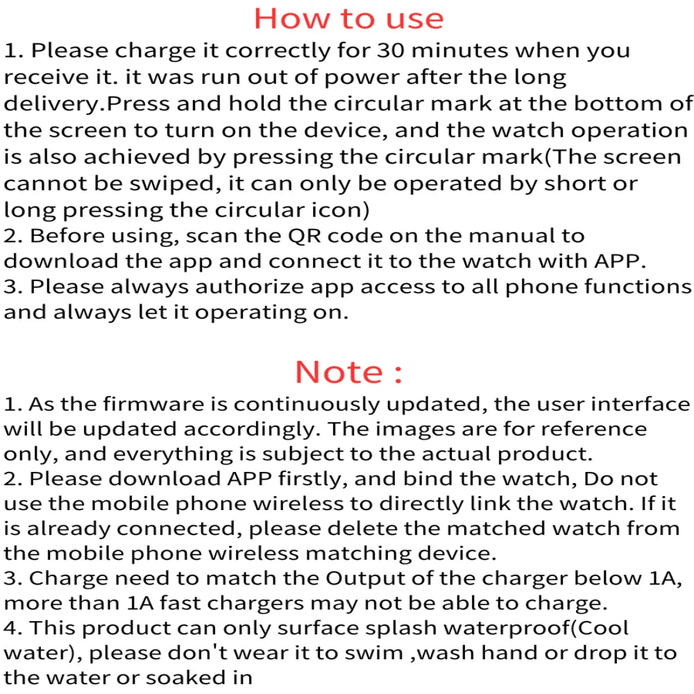 Shopdroplo CHAONB Smart Watch – 1.44” Fitness Tracker with Heart Rate & Sleep Monitor, Message Alert Bracelet for Men & Women