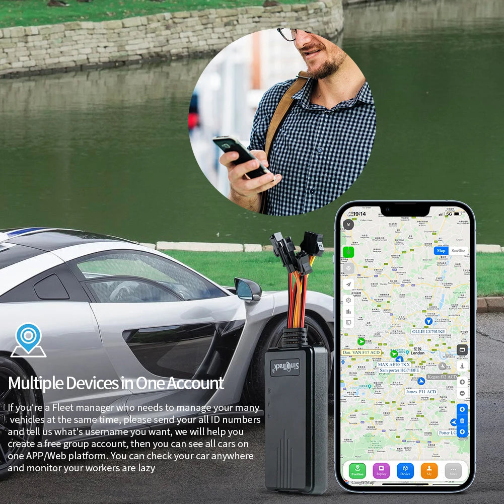 Shopdroplo – SinoTrack 4G GPS Tracker ST-906L for Car & Motorcycle | Real-Time Tracking + Remote Power Cut-Off