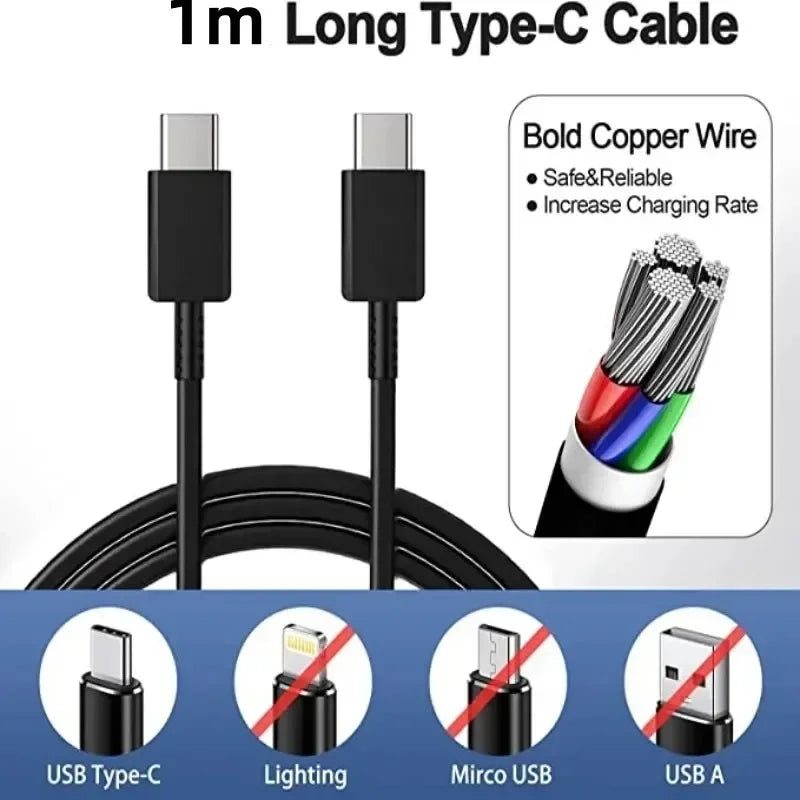 Shopdroplo 45W PD USB-C Fast Charger – High-Speed Wall Adapter for Samsung, iPhone 15, Xiaomi & More