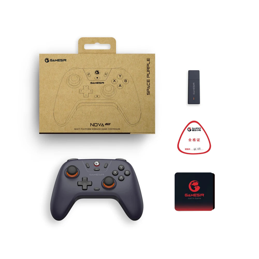 Shopdroplo GameSir T4 Nova Lite Wireless Game Controller – Hall Effect, Multi-Platform Compatible