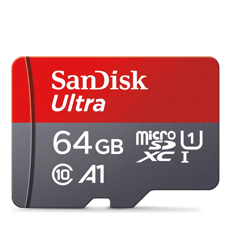 Shopdroplo Original SanDisk Micro SD Card – 32GB/64GB/128GB/256GB TF Memory Card UHS-1 Class 10 for Phone, Camera & PC