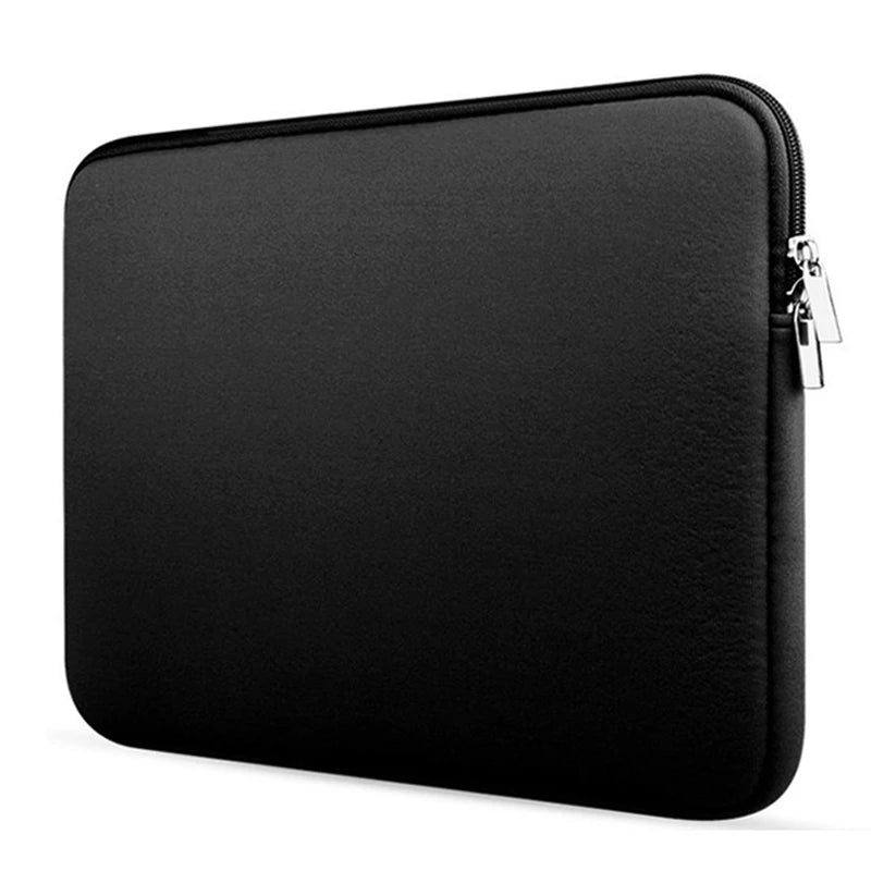 Shopdroplo™ Cotton Laptop Sleeve – Zippered Protective Case for 13"–15.6" MacBook, Xiaomi, Lenovo, Dell & More