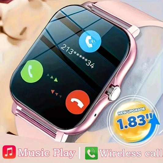 Shopdroplo KESHUYOU 2025 Smart Watch – Bluetooth Call, Blood Oxygen & Heart Rate Monitor, Fitness Tracker for Men & Women