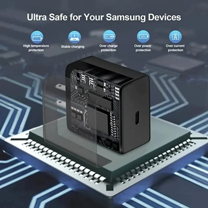 Shopdroplo 45W PD USB-C Fast Charger – High-Speed Wall Adapter for Samsung, iPhone 15, Xiaomi & More