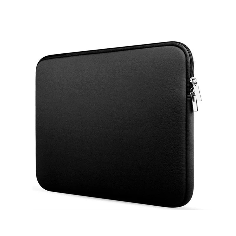 Shopdroplo™ Cotton Laptop Sleeve – Zippered Protective Case for 13"–15.6" MacBook, Xiaomi, Lenovo, Dell & More