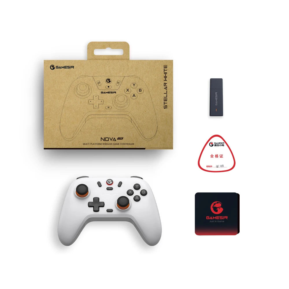 Shopdroplo GameSir T4 Nova Lite Wireless Game Controller – Hall Effect, Multi-Platform Compatible