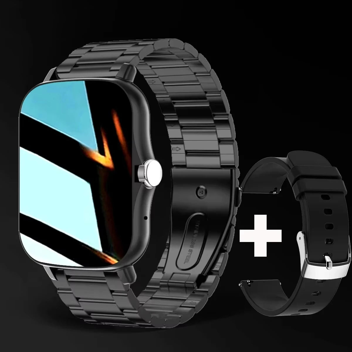 Shopdroplo LAXASFIT Y13 Pro Max Smart Watch – Bluetooth Calling, Heart Rate & Fitness Tracker (2025 Model)