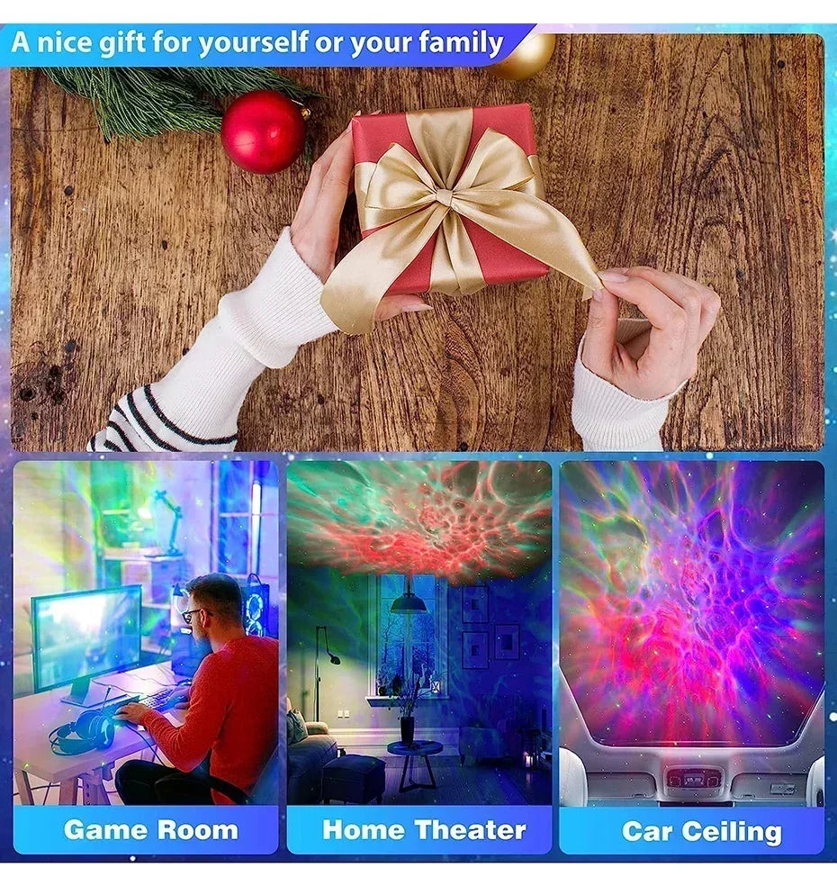 Shopdroplo Astronaut Star Projector Galaxy Night Light – LED Nebula Ceiling Lamp for Bedroom, Home Decoration & Kids Gift