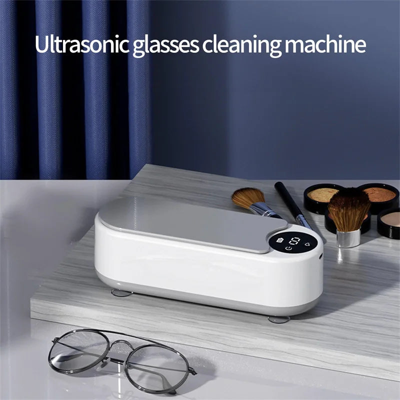 Shopdroplo™ Ultrasonic Jewelry Cleaner – 450ml Portable Household Cleaning Machine