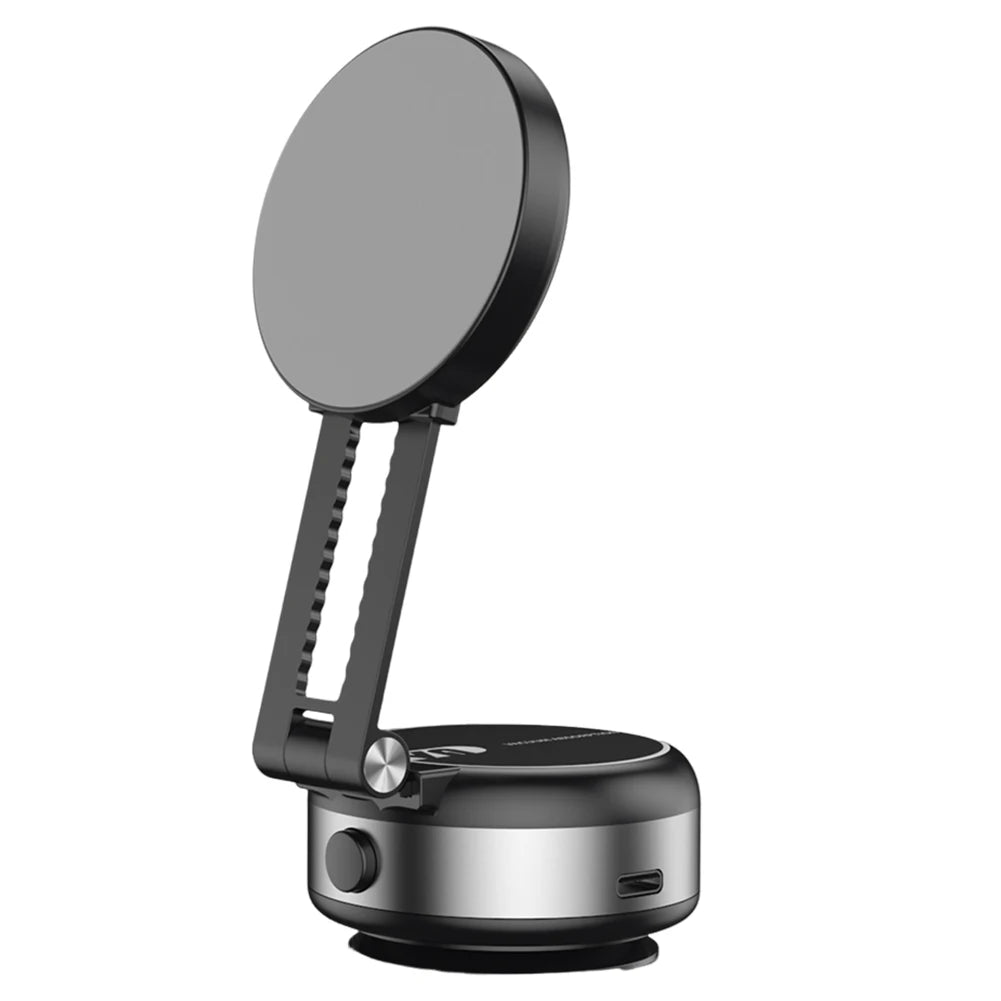Shopdroplo 360° Adjustable Magnetic Car Phone Holder Stand – Dual-Sided Vacuum Suction Cup Bracket for iPhone, Xiaomi & More