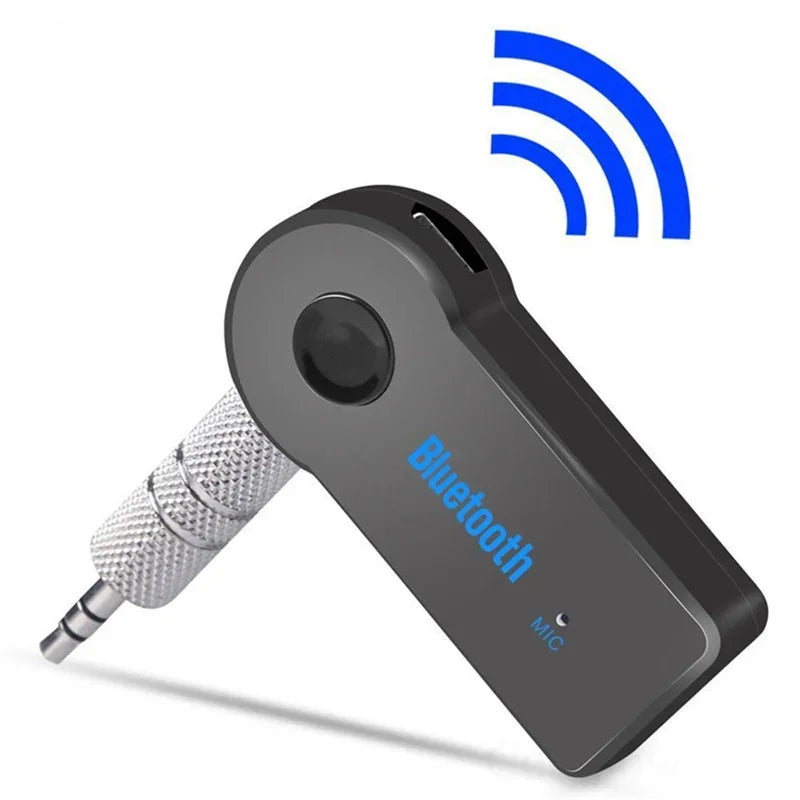 Shopdroplo™ 2-in-1 Bluetooth 5.0 Audio Adapter – Wireless Transmitter & Receiver with 3.5mm AUX for Car, Headphones & Speakers