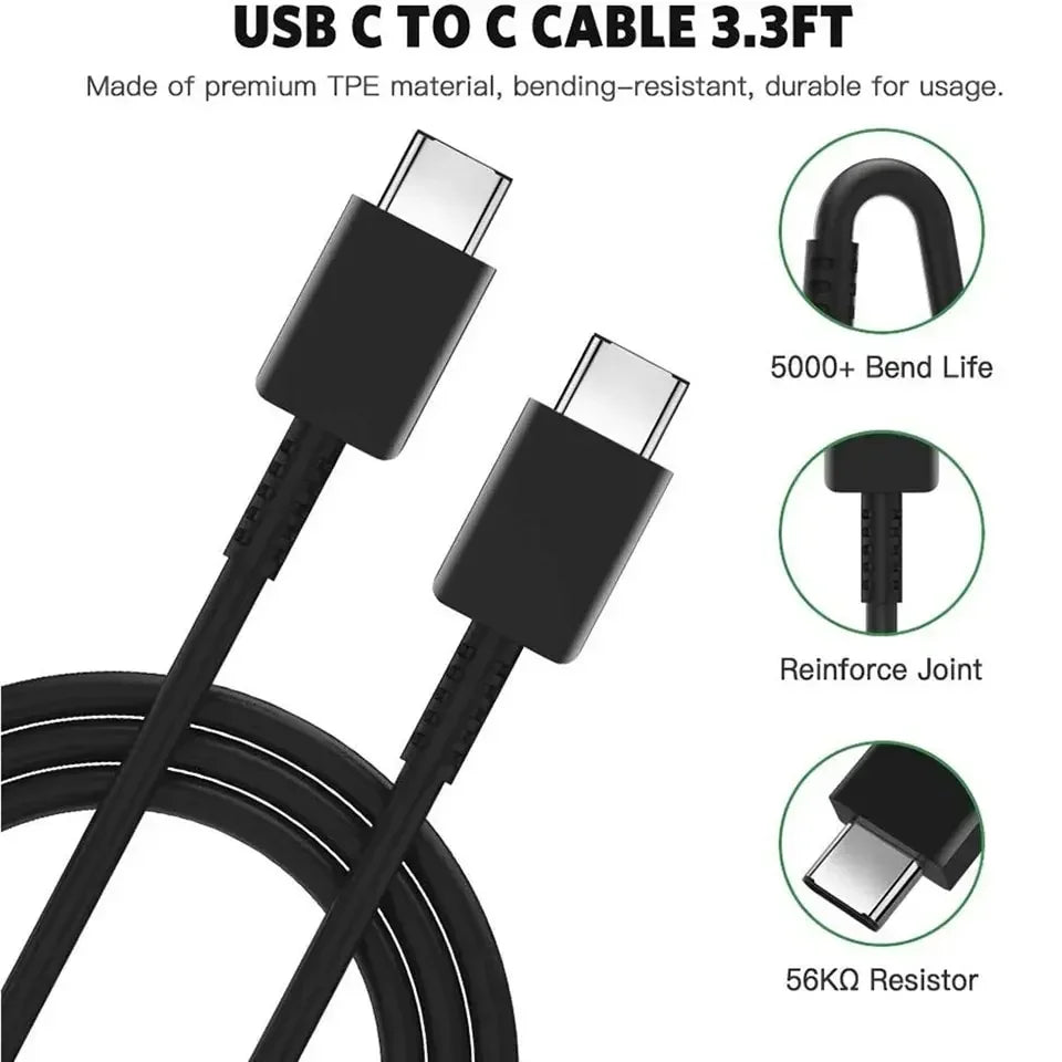 Shopdroplo 45W PD USB-C Fast Charger – High-Speed Wall Adapter for Samsung, iPhone 15, Xiaomi & More