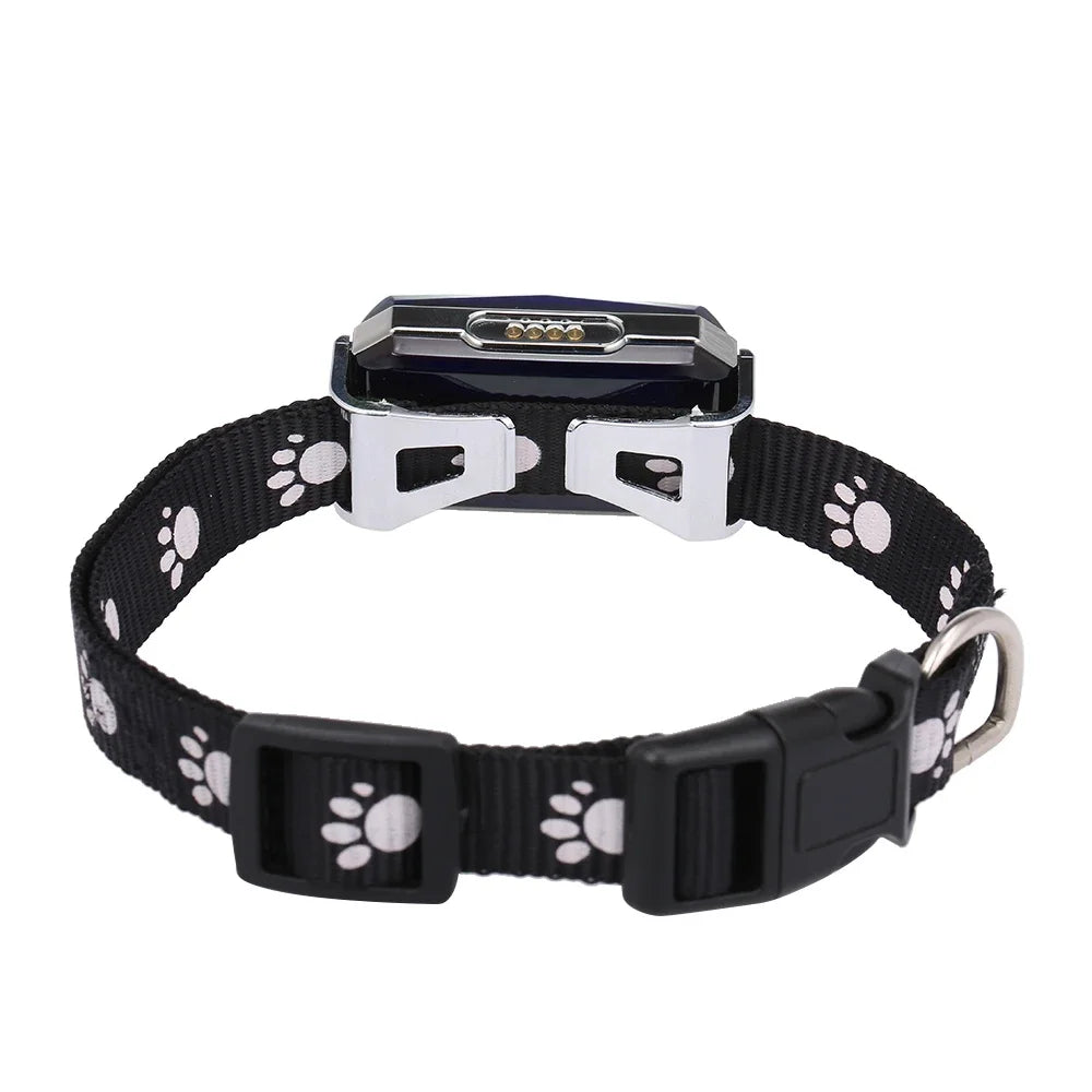 Shopdroplo Waterproof Pet GPS Tracker – Real-Time Location, Adjustable Collar, Remote Control Locator for Cats & Dogs (GSM, AGPS)
