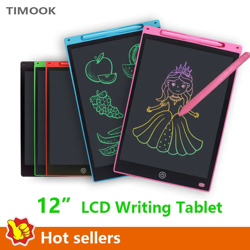 Shopdroplo 12-Inch LCD Writing Tablet – Digital Drawing & Handwriting Pad for Kids and Adults