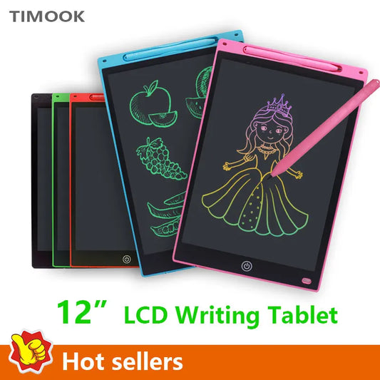Shopdroplo 12-Inch LCD Writing Tablet – Digital Drawing & Handwriting Pad for Kids and Adults