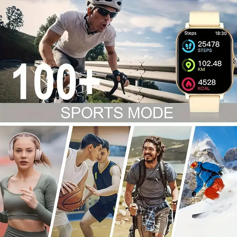 Shopdroplo KESHUYOU 2025 Smart Watch – Bluetooth Call, Blood Oxygen & Heart Rate Monitor, Fitness Tracker for Men & Women