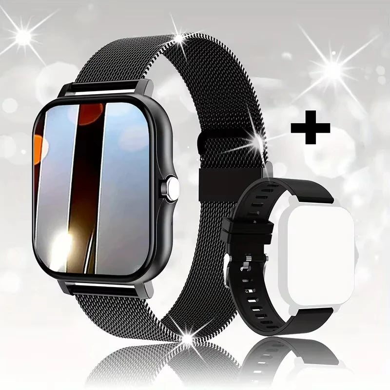 Shopdroplo LAXASFIT Y13 Pro Max Smart Watch – Bluetooth Calling, Heart Rate & Fitness Tracker (2025 Model)