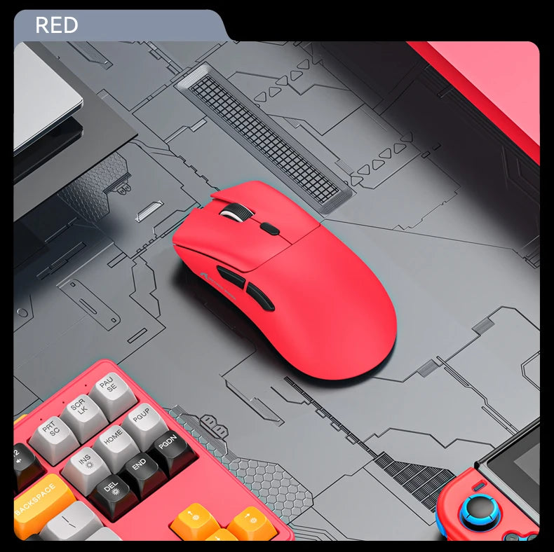 Shopdroplo Attack Shark R1 Bluetooth Gaming Mouse – 18000 DPI, Tri-Mode, Macro Support, 1000Hz Polling Rate