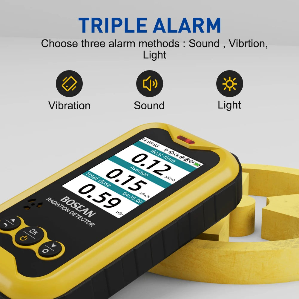 Shopdroplo™ FS-5000 Radiation Detector & Geiger Counter – Real-Time Safety Monitor