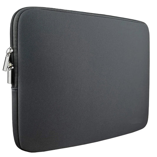 Shopdroplo™ Cotton Laptop Sleeve – Zippered Protective Case for 13"–15.6" MacBook, Xiaomi, Lenovo, Dell & More