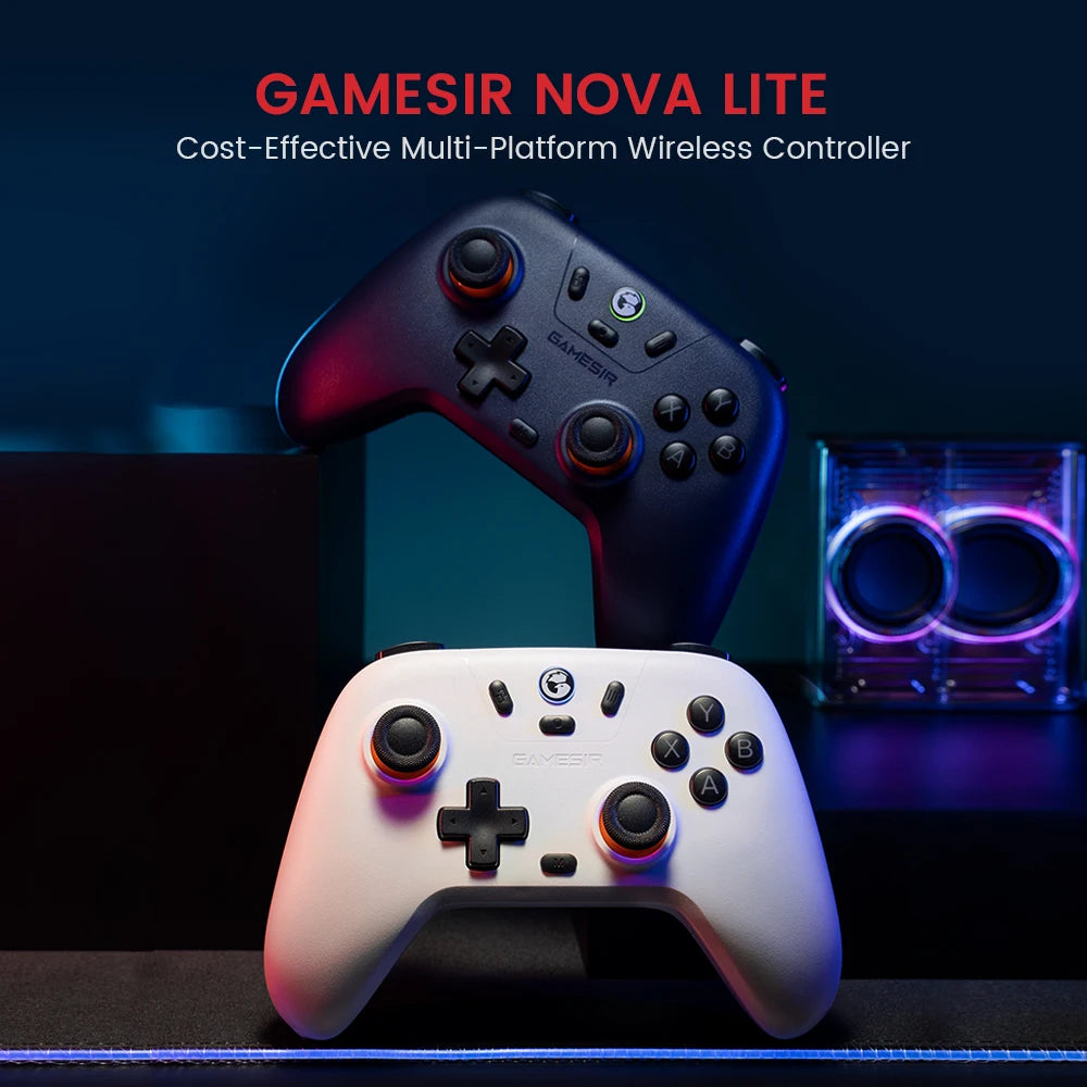 Shopdroplo GameSir T4 Nova Lite Wireless Game Controller – Hall Effect, Multi-Platform Compatible