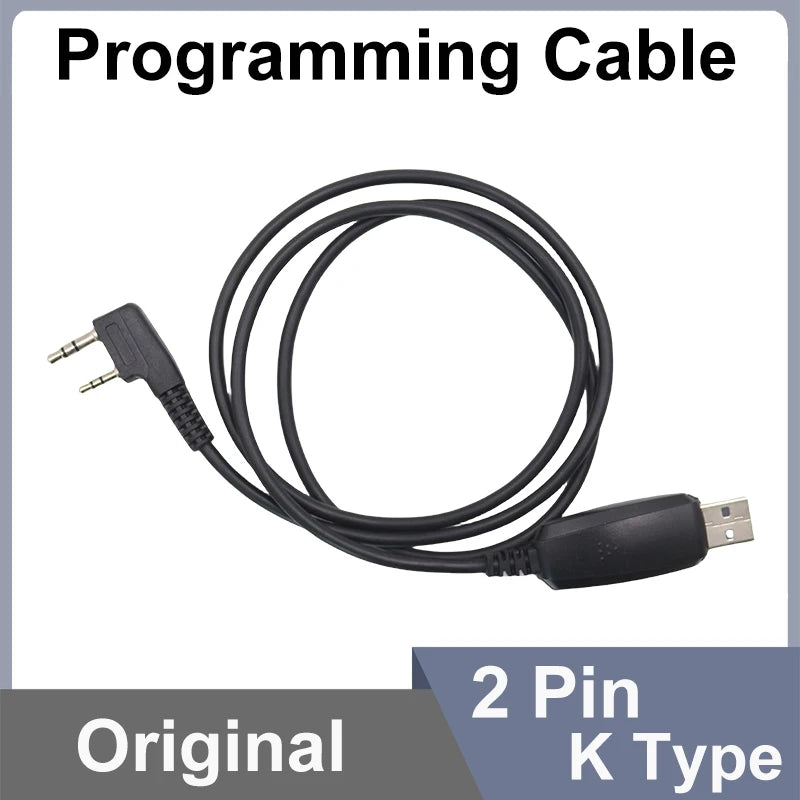 Shopdroplo™ USB Programming Cable – Compatible with Baofeng, Quansheng, TYT, UV Series & More