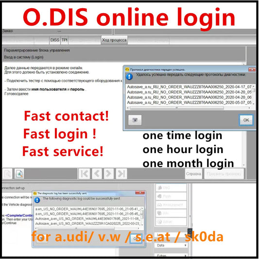 Shopdroplo 2024 GEKO ODIS Online Login Service – Remote Access for Audi/VW Coding via TeamViewer