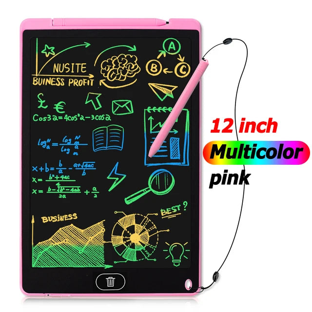 Shopdroplo 12-Inch LCD Writing Tablet – Digital Drawing & Handwriting Pad for Kids and Adults