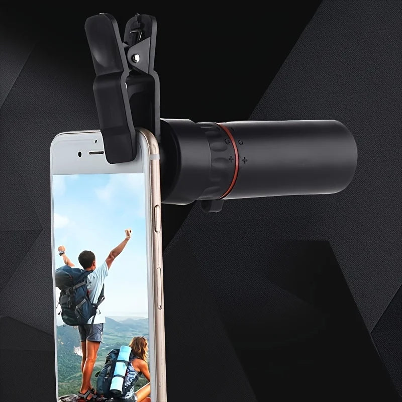Shopdroplo™ 2000X25 HD Monocular Telescope – Compact & Portable for Travel, Nature & Stargazing