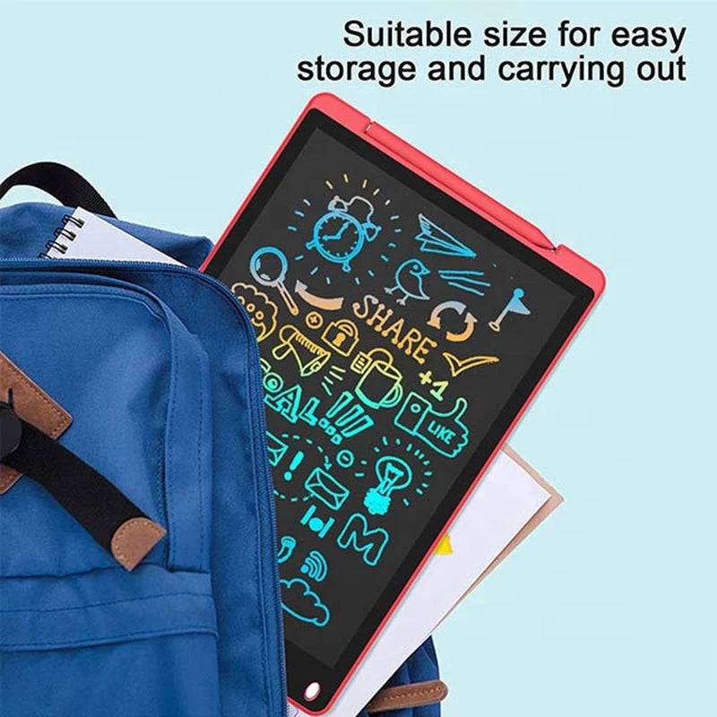 Shopdroplo 12-Inch LCD Writing Tablet – Digital Drawing & Handwriting Pad for Kids and Adults