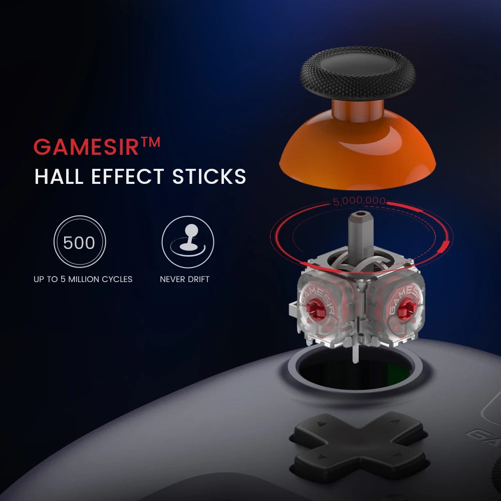 Shopdroplo GameSir T4 Nova Lite Wireless Game Controller – Hall Effect, Multi-Platform Compatible