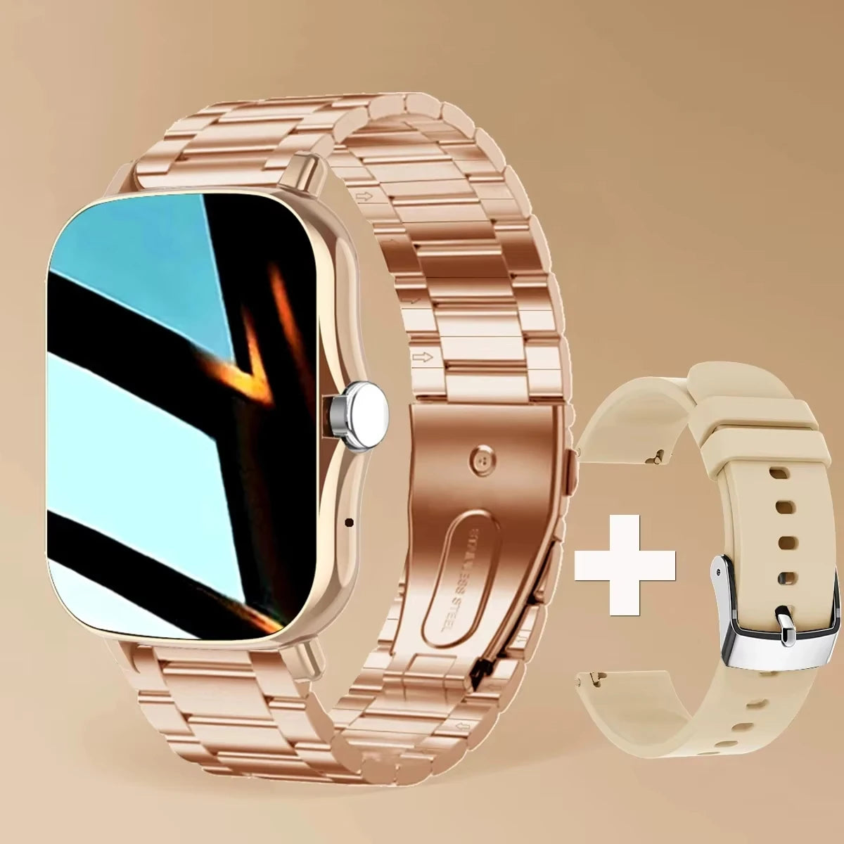 Shopdroplo LAXASFIT Y13 Pro Max Smart Watch – Bluetooth Calling, Heart Rate & Fitness Tracker (2025 Model)