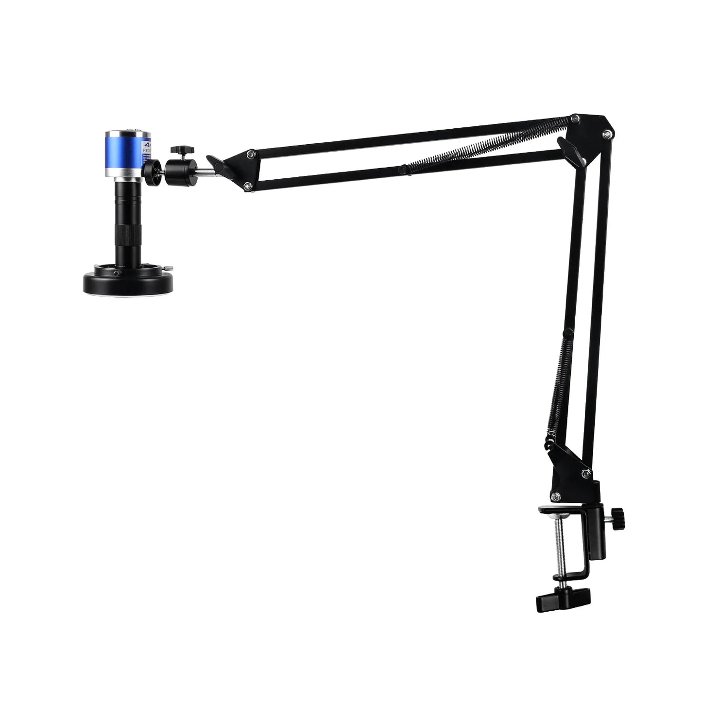 Shopdroplo YIZHAN 48MP 4K Soldering Microscope – HDMI/USB Digital Video Microscope with 150X Lens, LED Light & Adjustable Stand
