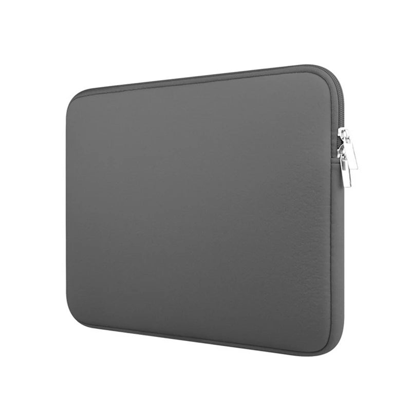 Shopdroplo™ Cotton Laptop Sleeve – Zippered Protective Case for 13"–15.6" MacBook, Xiaomi, Lenovo, Dell & More