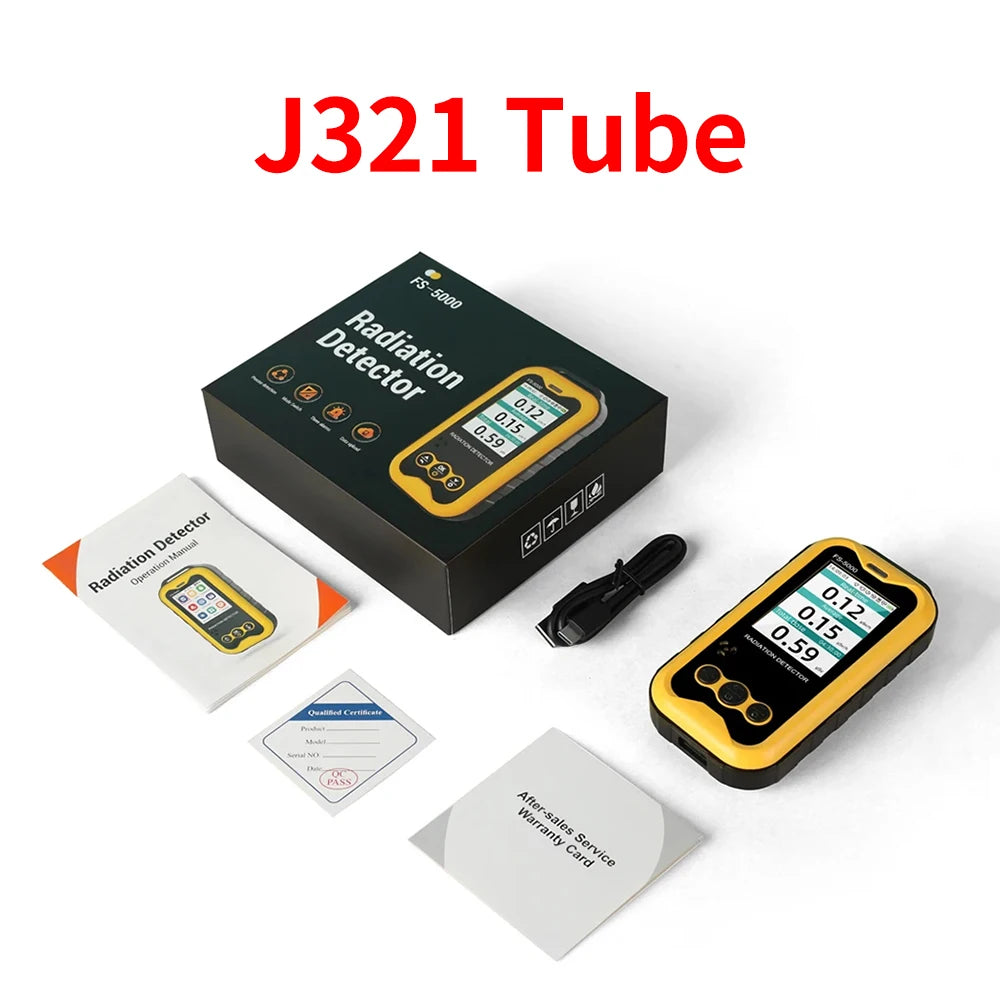 Shopdroplo™ FS-5000 Radiation Detector & Geiger Counter – Real-Time Safety Monitor