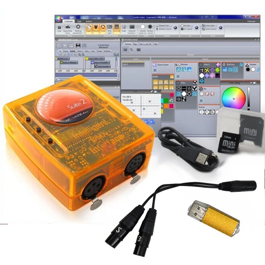 Shopdroplo Sunlite Suite 2 FC – DMX512 Lighting Controller (1536 Channels, Stage & DJ Light Software)