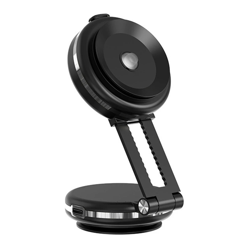 Shopdroplo 360° Adjustable Magnetic Car Phone Holder Stand – Dual-Sided Vacuum Suction Cup Bracket for iPhone, Xiaomi & More