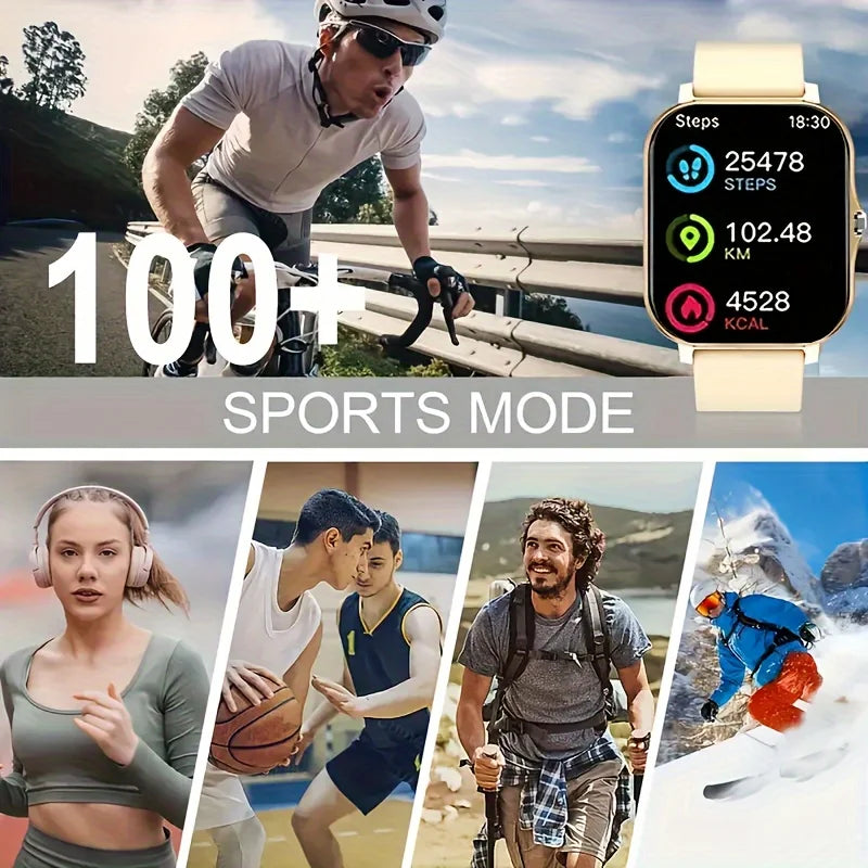 Shopdroplo 2025 KESHUYOU Smart Watch – Make/Answer Calls, Message Preview, Sleep & Heart Monitor, DIY Dial, Fitness Tracker for Men & Women