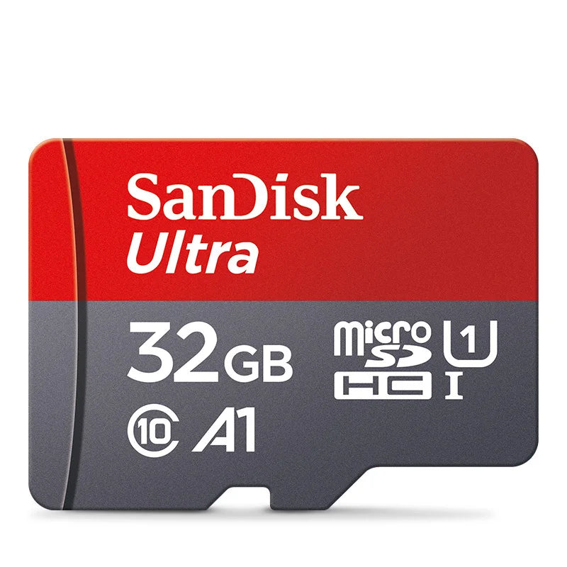 Shopdroplo Original SanDisk Micro SD Card – 32GB/64GB/128GB/256GB TF Memory Card UHS-1 Class 10 for Phone, Camera & PC