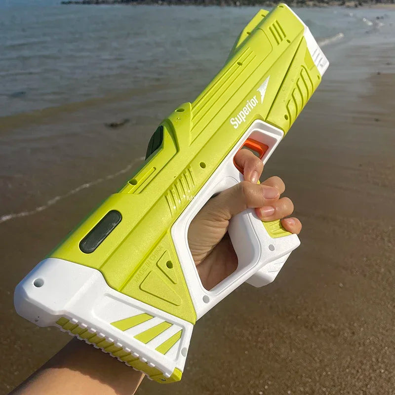 Shopdroplo™ 43cm Full Electric Water Gun – Auto-Fire Toy for Kids (Summer Fun Edition)
