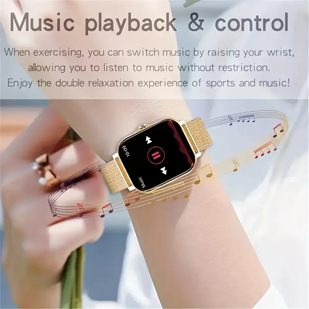 Shopdroplo KESHUYOU 2025 Smart Watch – Bluetooth Call, Blood Oxygen & Heart Rate Monitor, Fitness Tracker for Men & Women