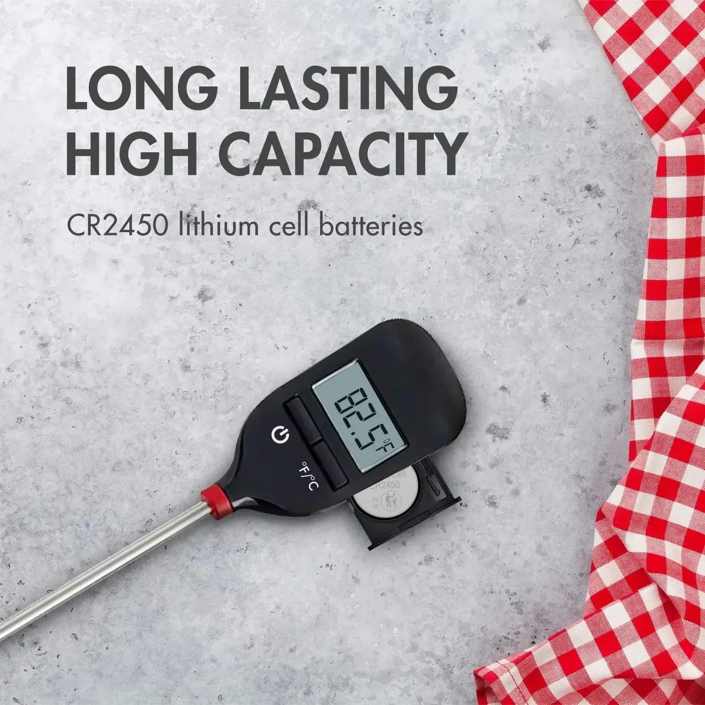 Shopdroplo CR2450 3V Lithium Button Battery – 600mAh Coin Cell for Key Remotes, Watches, LED Lights & More