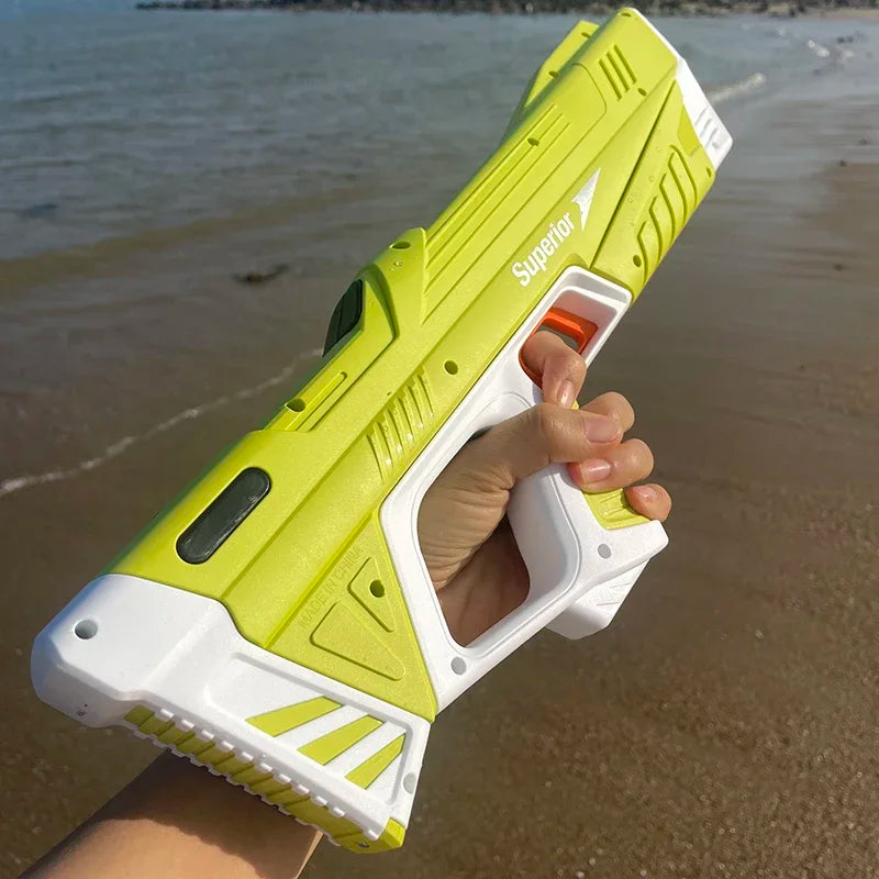 Shopdroplo™ 43cm Full Electric Water Gun – Auto-Fire Toy for Kids (Summer Fun Edition)