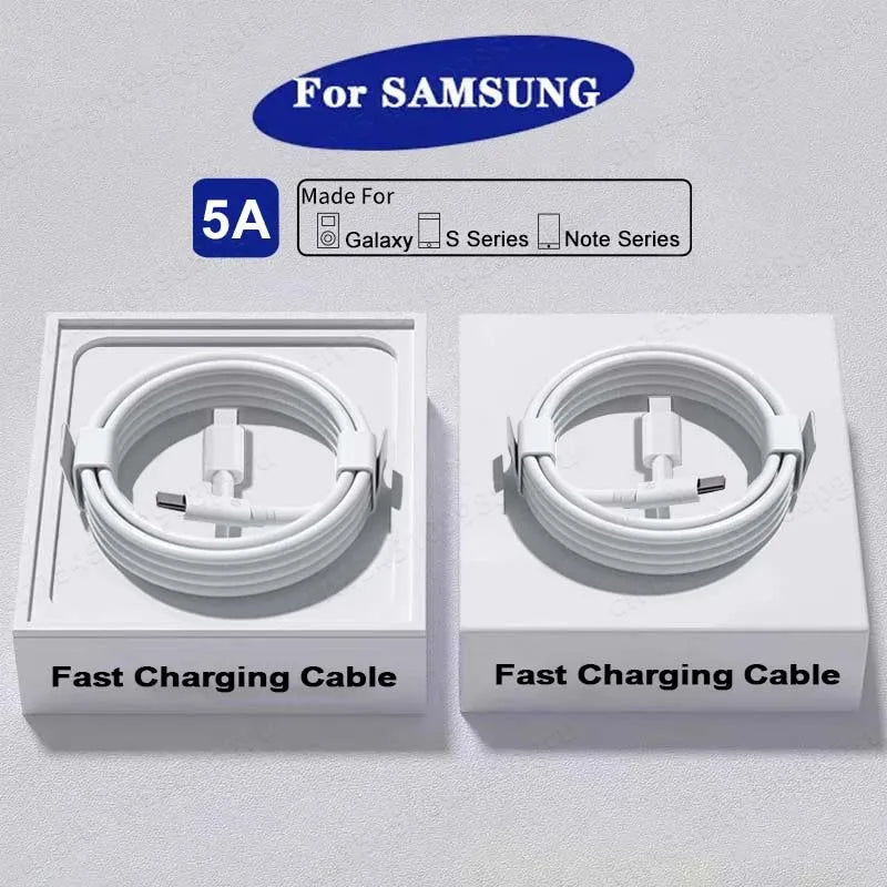 Shopdroplo™ 2PCS 45W PD USB-C to USB-C Fast Charging Cable for Samsung, Xiaomi, iPhone 15, MacBook & More