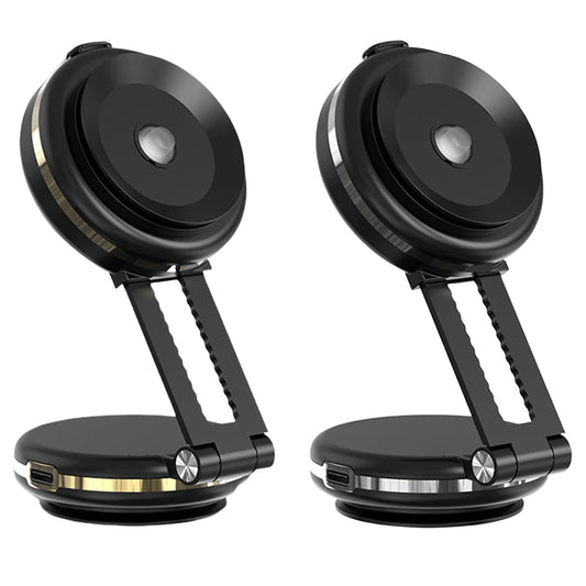 Shopdroplo 360° Adjustable Magnetic Car Phone Holder Stand – Dual-Sided Vacuum Suction Cup Bracket for iPhone, Xiaomi & More