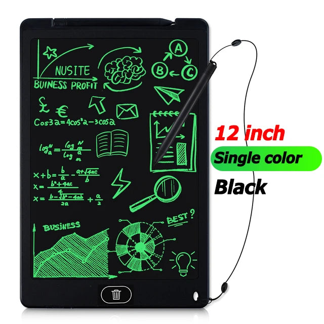 Shopdroplo 12-Inch LCD Writing Tablet – Digital Drawing & Handwriting Pad for Kids and Adults